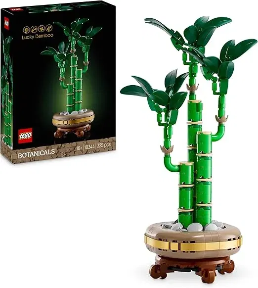 Schnäppchen, Deals Und Rabattcodes Des Tages - Lego Botanicals Glücks-Bambus Kunstpflanze Bauset Für Erwachsene