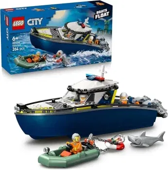 LEGO City Verfolgungsjagd im Polizeiboot (60456) für 19,79 € inkl. Versand
