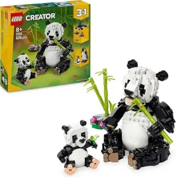 LEGO Creator 3 in 1 – Wilde Tiere: Pandafamilie (31165) ab 24,19 € inkl. Versand (OTTO UP Plus)