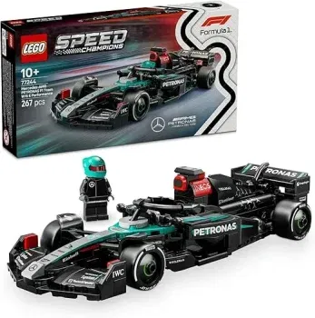 LEGO Speed Champions Mercedes-AMG F1 W15 Rennauto – Spielzeug mit Formel 1 Minifigur 77244 für 16,99 € inkl. Prime-Versand (statt 18,99 €)