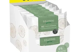 LILLYDOO green Natürliche Feuchttücher (600 Stück (10 x 60) 100% plastikfreies Tuch ohne Parfüme) ab 23,60 € inkl. Prime-Versand (statt 32,50 €)