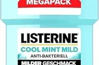 LISTERINE Cool Mint Mild antibakterielle Mundspülung (1000 ml) ab 4,75 € inkl. Prime-Versand