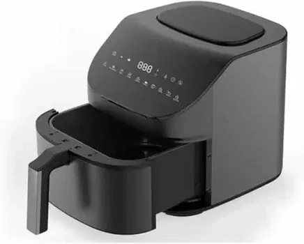 LITTLE BALANCE 8704 Crousty Light XL Fritteuse ohne Öl Air Fryer 10 voreingestellte Programme 7 Liter für 6 Personen 1600 W Schwarz für 55,40 € inkl. Versand (statt 112,12 €)