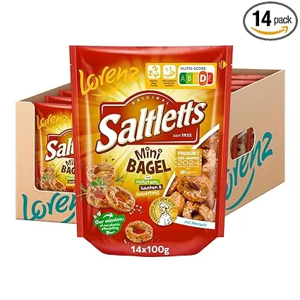 Schnäppchen, Deals Und Rabattcodes Des Tages: Lorenz Saltletts Mini Bagel 14Er Pack