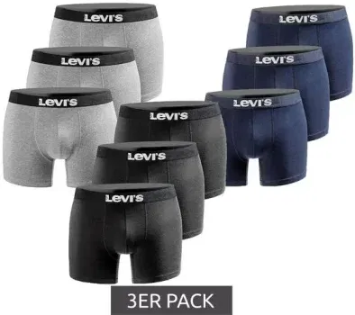 Levi´s Boxer Print Limited Edition Herren Boxershorts 2x3er Pack (3 Farben, Gr. S bis XXL) für 34,00 € inkl. Versand