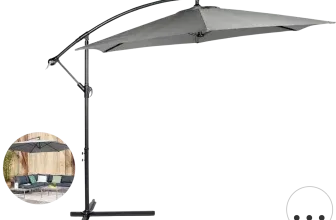 Lifa Garden Ampelschirm mit Schutzhülle (4 Farben) für 73,90 € inkl. Versand