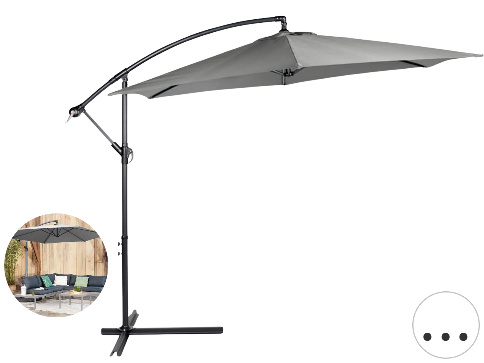 Schnäppchen, Deals Und Rabattcodes Des Tages: Lifa Garden Ampelschirm Mit Schutzhülle