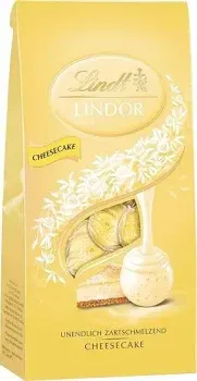 Lindt Schokolade LINDOR Kugeln Cheesecake (137 g Beutel) für 3,66 € inkl. Prime-Versand (statt 6,29 €)