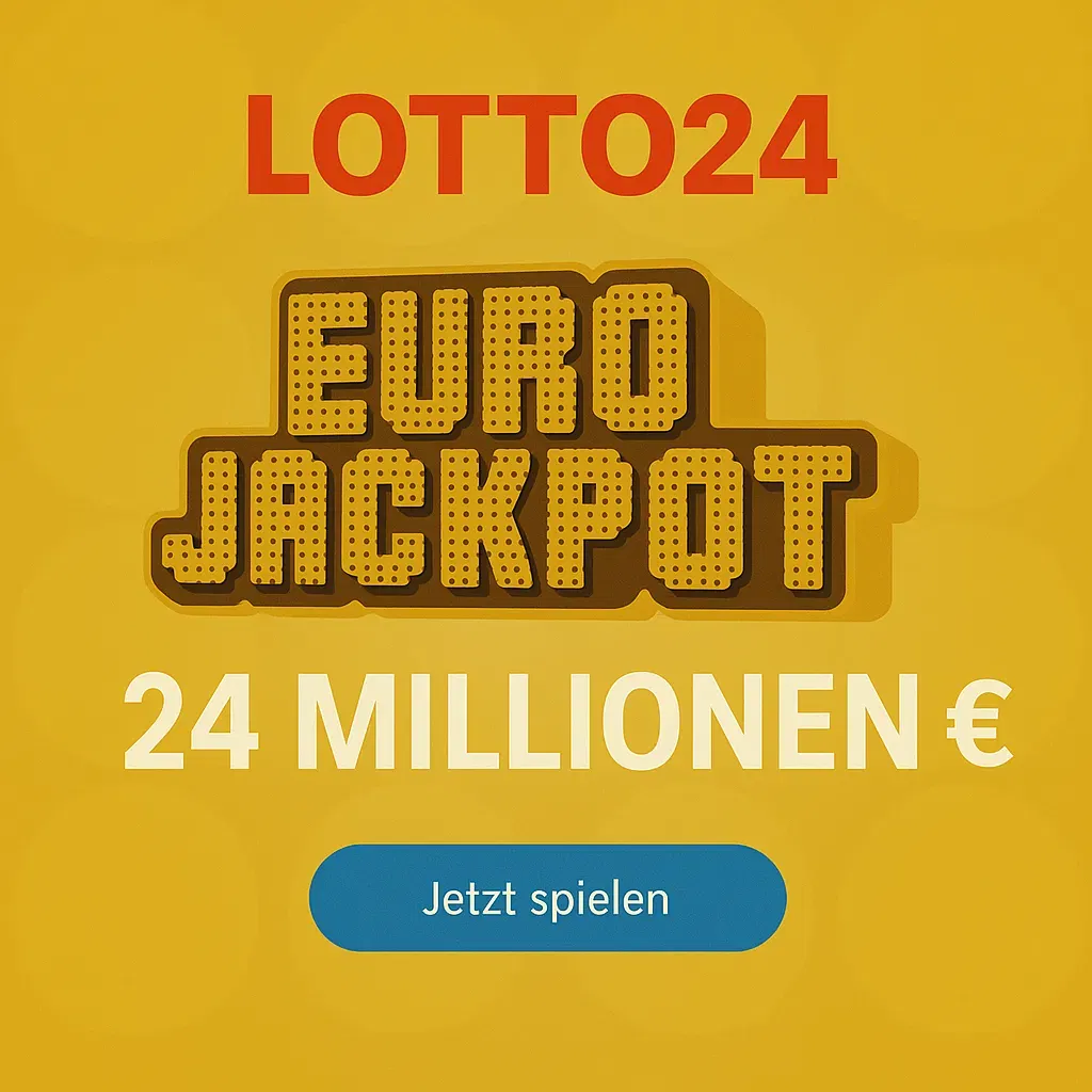 Schnäppchen, Deals Und Rabattcodes Des Tages - Lotto24 24 Millionen Eurojackpot