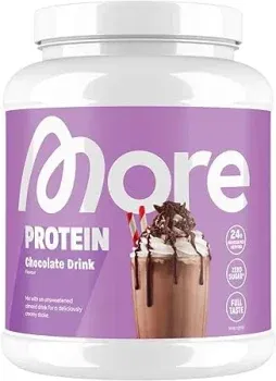 MORE Protein Trinkschokolade 600 g ab 21,18 € inkl. Prime-Versand (statt 32,00 €)
