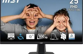 MSI PRO MP252 24.5 Zoll Full HD Office Monitor (1920 x 1080 IPS) für 84,00 € inkl. Versand (statt 98,99 €)