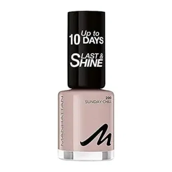Manhattan Last und Shine Nagellack Nr.200 (Sunday Chill 1er Pack 1 X 8 ml) für 1,99 € inkl. Prime-Versand (statt 3,49 €)