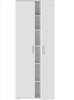 Mömax Abholung: Mehrzweckschrank 70 x 179 x 34 cm in Weiß ab 48€ bei Abholung (statt 100€)