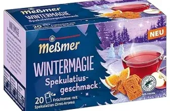 Meßmer Wintermagie (20 Teebeutel Glutenfrei Laktosefrei Vegan) ab 1,80 € inkl. Prime-Versand (statt 2,35 €)