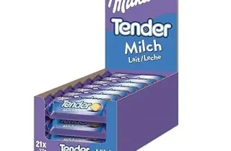 Milka Tender Milch 12er Pack (21 x 37g) für 10,58 € inkl. Prime-Versand