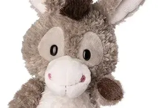 NICI 49034 Kuscheltier Esel Donkeylee Nachhaltiges Stofftier (33cm grau) für 10,90 € inkl. Prime-Versand (statt 20,00 €)