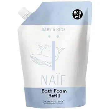 Naïf Pflegender Badeschaum Nachfüllpackung für Babys & Kinder (500ml) ab 11,19 € inkl. Prime-Versand (statt 15,75 €)