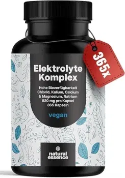 Nature Essence Elektrolyte Komplex (365 Kapseln) ab 12,59 € inkl. Prime-Versand