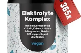 Nature Essence Elektrolyte Komplex (365 Kapseln) ab 12,59 € inkl. Prime-Versand