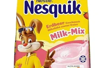 Nestlé NESQUIK Erdbeer (Getränkepulver mit Erdbeergeschmack 1x350g) ab 2,37 € inkl. Prime-Versand (statt 3,29 €)