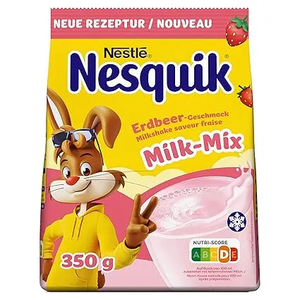 Schnäppchen, Deals Und Rabattcodes Des Tages - Nestle Nesquik Erdbeer Getränkepulver Mit Erdbeergeschmack 1Er Pack 1X350G