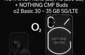 Sparhandy: Nothing Phone 3a Pro (256 GB) + Nothing CMF Buds + o2 Basic 30 – 35 GB 5G/ LTE für 19,99 € / Monat + 56,93 € einmalig