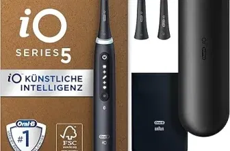Oral-B iO Series 5 Plus Edition Elektrische Zahnbürste Electric Toothbrush PLUS Designed by Braun matt black für 99,99 € inkl. Versand (statt 126,95 €)