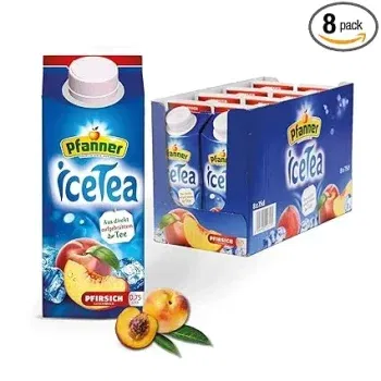 Pfanner Eistee Pfirsich im Vorratspack – (8x750ml) ab 4,97 € inkl. Prime-Versand (statt 7,92 €)