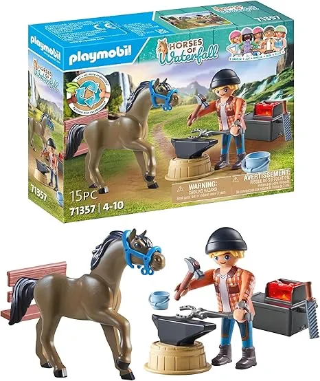 Schnäppchen, Deals Und Rabattcodes Des Tages - Playmobil Horses Of Waterfall Hufschmied Ben Achilles 71357