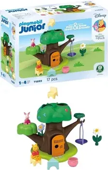 Playmobil JUNIOR & Disney – Winnie Puuhs & Ferkels Baumhaus (71693) für 22,30 € inkl. Prime-Versand