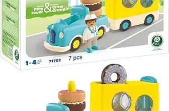Playmobil JUNIOR – Verrückter Donut Truck mit Stapel- und Sortierfunktion (71702) für 15,99 € inkl. Prime-Versand