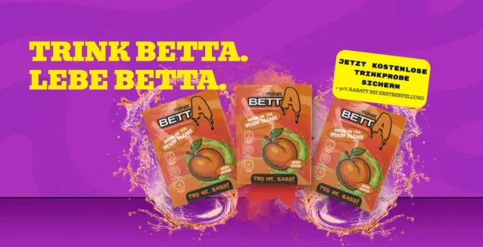 Gratis Drink Betta sichern – ganz einfach & kostenlos