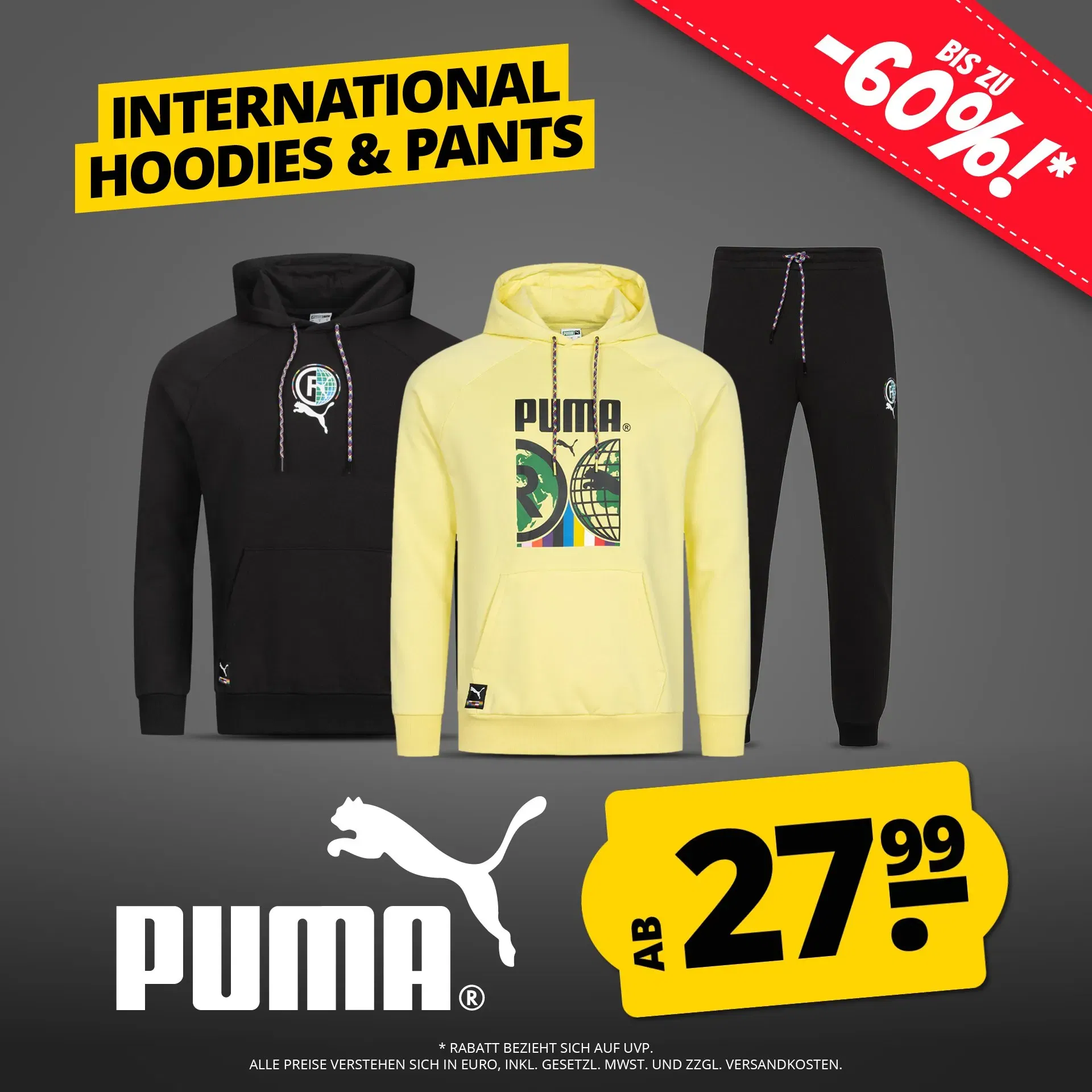 Schnäppchen, Deals Und Rabattcodes Des Tages - Puma International Herren Kapuzen Sweatshirt