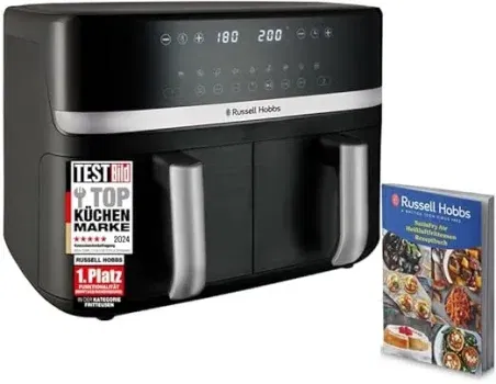 Russell Hobbs Heißluftfritteuse 2 Kammern 9L Rapid AirFryer 27681-56 für 99,99 € inkl. Versand (statt 159,99 €)