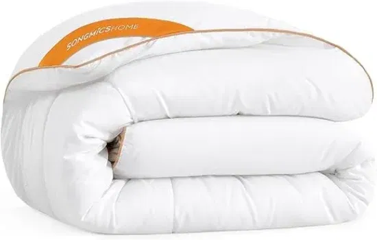 SONGMICS HOME Bettdecke 200 x 135 cm (Steppbettdecke mit 8 Schlaufen 300 GSM) für 12,50 € inkl. Prime-Versand (statt 24,99 €)
