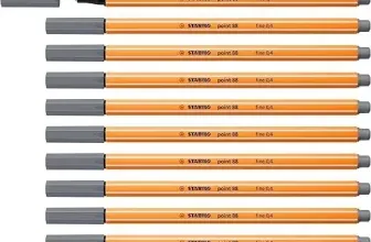 STABILO Fineliner point 88 dunkelgrau 10er Pack für 2,38 € inkl. Prime-Versand