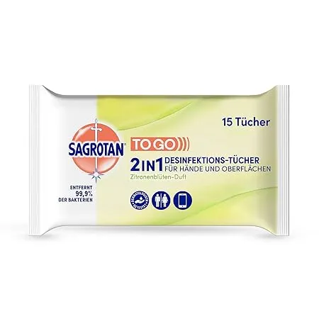 Schnäppchen, Deals Und Rabattcodes Des Tages: Sagrotan 2In1 Desinfektionstücher Mit Zitronenblüten Duft