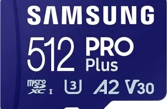 Samsung PRO Plus microSD-Karte + SD-Adapter 512 GB UHS-I U3 Full HD & 4K UHD 180 MBs Lesen 130 MBs Schreiben MB-MD512SAEU für 36,90 € inkl. Prime-Versand (statt 47,99 €)