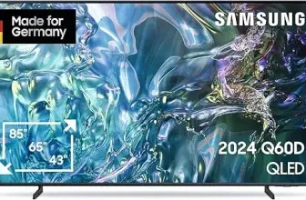 Samsung QLED 4K Q60D Fernseher 55 Zoll (138cm) für 499,00 € inkl. Versand