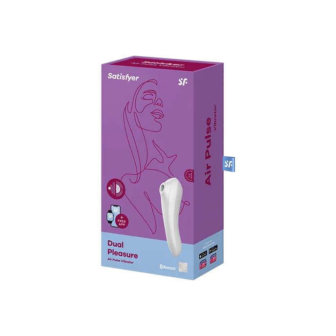 Schnäppchen, Deals Und Rabattcodes Des Tages - Satisfyer Dual Pleasure Connect App Vibrator Druckwellen