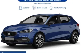 Seat Leon 1.5 TSI mit 116 PS für 95,00 € / Monat + 1.199,00 € einmalig - LF 0,30 (Privat- und Gewerbekunden)