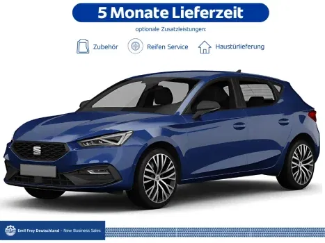 Seat Leon 1.5 TSI mit 116 PS für 95,00 € / Monat + 1.199,00 € einmalig - LF 0,30 (Privat- und Gewerbekunden)