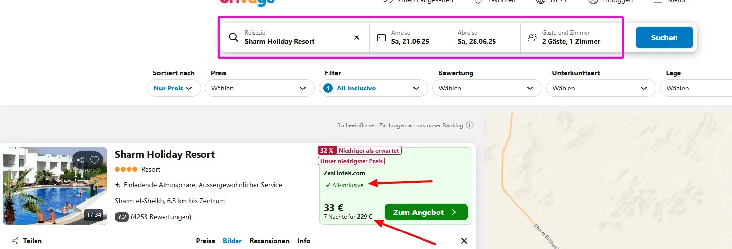 Schnäppchen, Deals Und Rabattcodes Des Tages - Luxuriöses Sharm Holiday Resort In Sharm El Sheikh, Ägypten