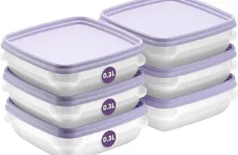 SmartStore Frischhaltedosen mit Deckel (0.3L 6er Set) Geeignet für Kühlschrank und Gefrierschrank BPA frei 6,60 € Prime-Versand