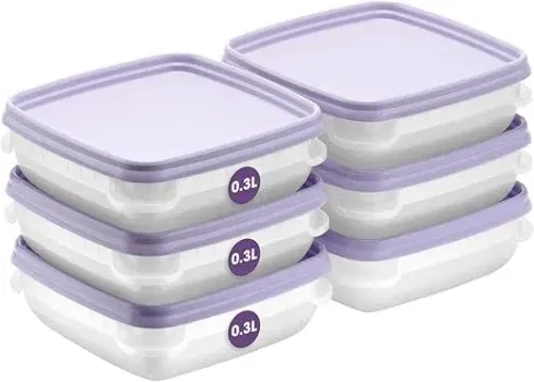 SmartStore Frischhaltedosen mit Deckel (0.3L 6er Set) Geeignet für Kühlschrank und Gefrierschrank BPA frei 6,60 € Prime-Versand