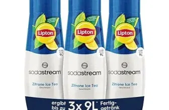 SodaStream Sirup Lipton Ice Tea Zitrone (3x440ml) ab 10,38 € inkl. Prime-Versand (statt 14,37 €)