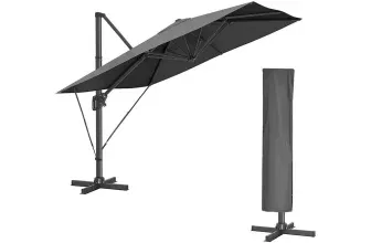 Songmics Sonnenschirm grau für 165,99 € inkl. Versand