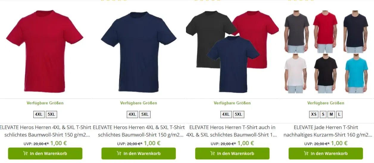 T Shirts Tank Tops guenstig Herren Online Shop Outlet 46 07 18 2025 05 22 PM Schnäppchen, Deals Und Rabattcodes Des Tages - Herren T-Shirts Und Tank Tops Günstig Im Online-Shop