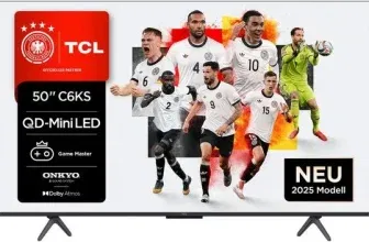 TCL 50C61KSX2 QLED Mini LED-Fernseher ab 399,00 € inkl. Versand (OTTO UP Basic)