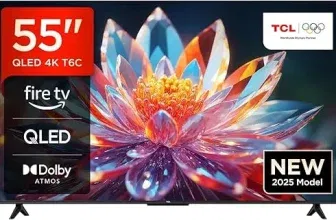 TCL 55T6C 55 Zoll QLED 4K HDR Fernseher für 379,00 € inkl. Versand (statt 499,00 €)